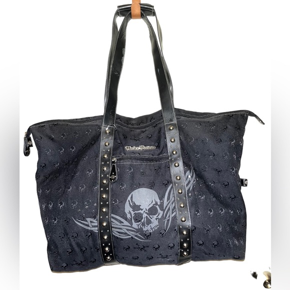 HarleyDavidson Bags Harley Davidson Skull Overnight Bag Poshmark